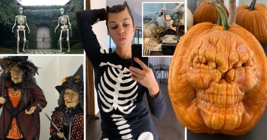 Kourtney Kardashian and Kylie Jenner are Ready for Halloween