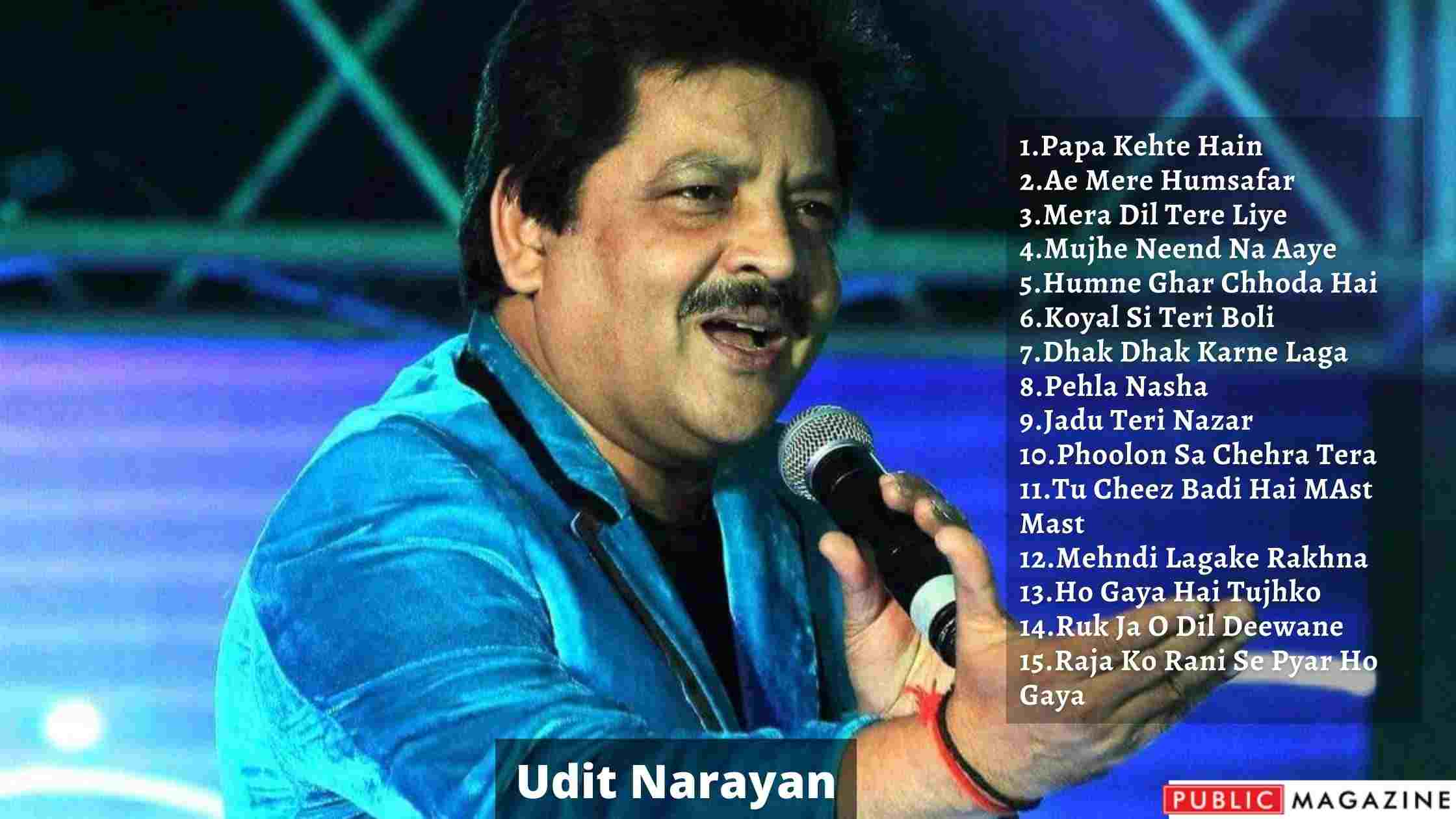 Udit Narayan Biography, Wiki, And Songs