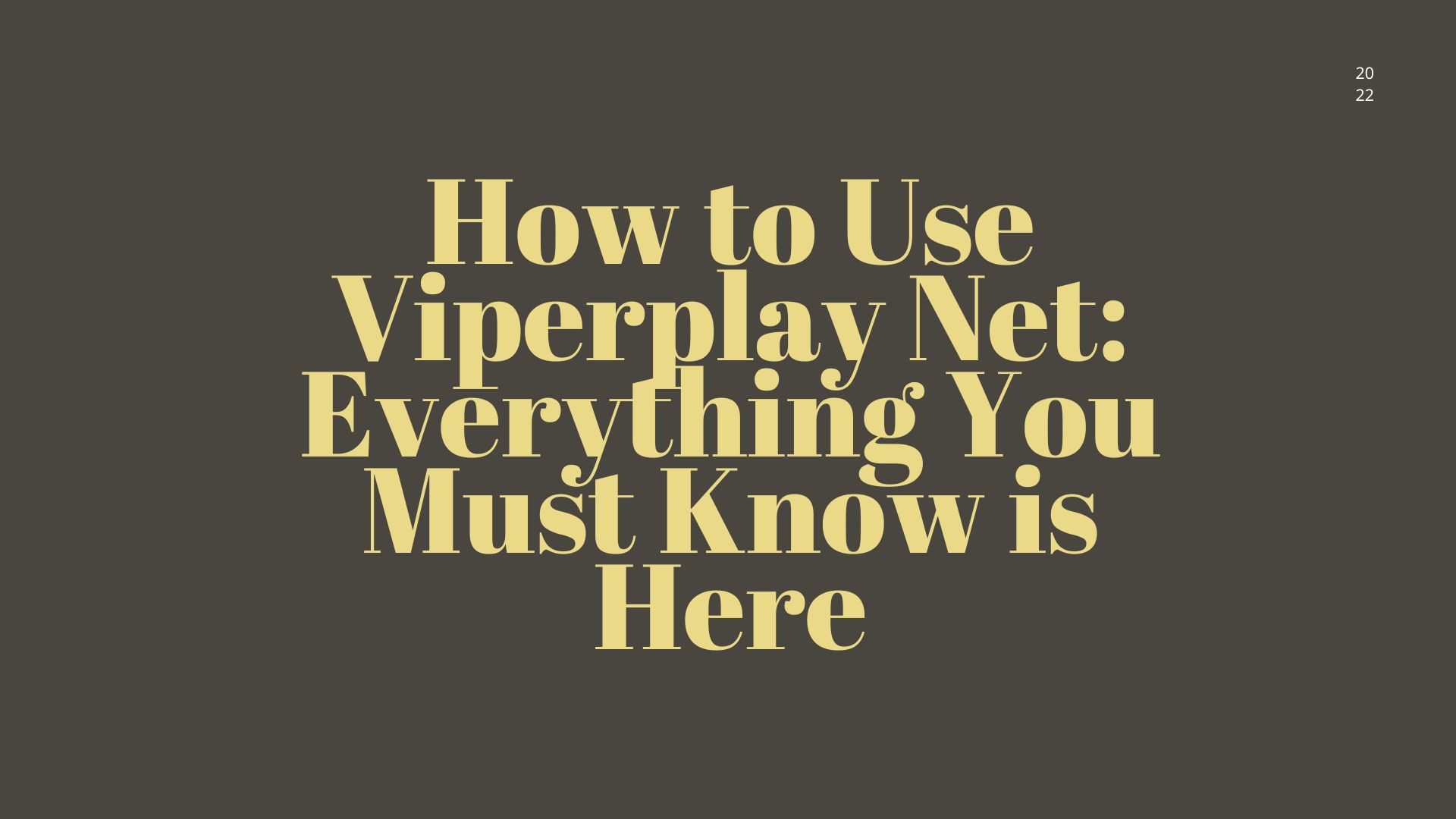 Viperplay net