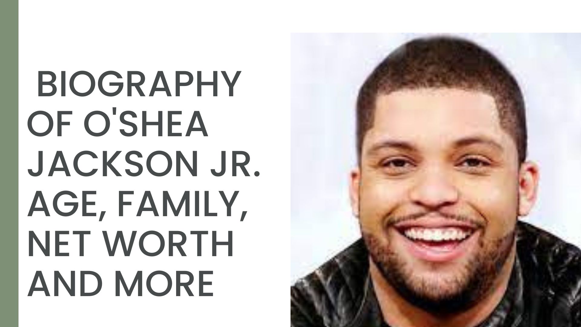 O'Shea Jackson Jr.